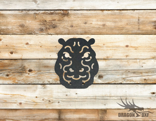 Hippopotamus design 1 -  DXF Download