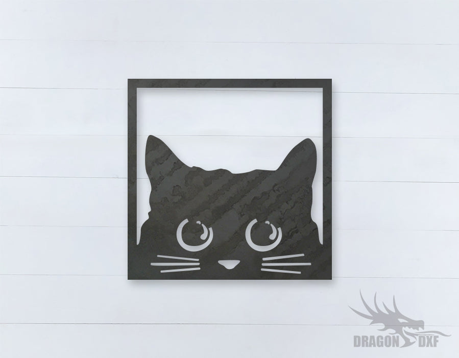Home Decor Cat Design 2  - DXF Download