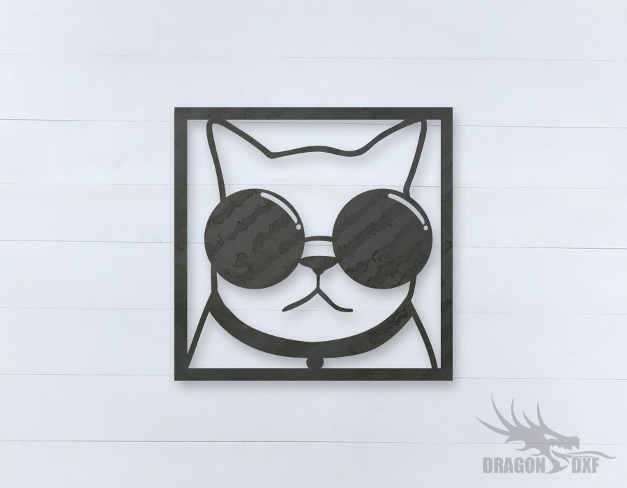 Home Decor Cat Design 4  - DXF Download