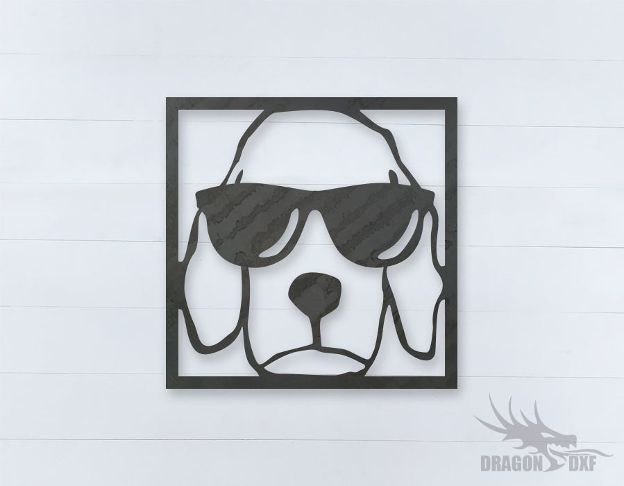 Home Decor Dog Design 2  - DXF Download