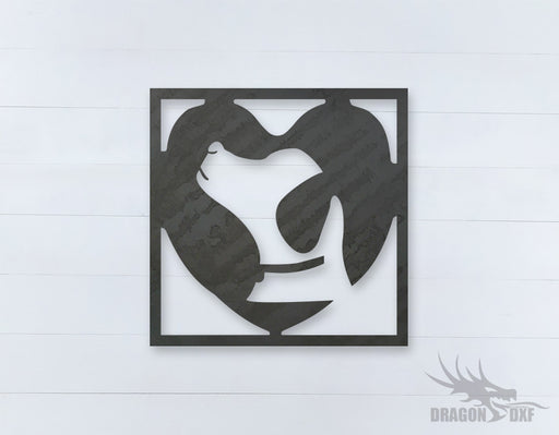 Home Decor Dog Design 7  - DXF Download