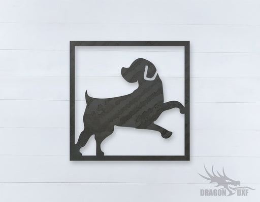 Home Decor Dog Design 8  - DXF Download