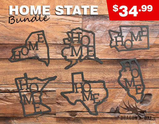 Home State Bundle - DXF Download
