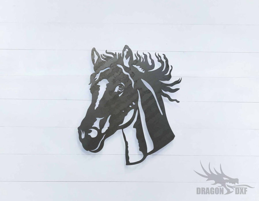 Horse Head 3 - DXF Download