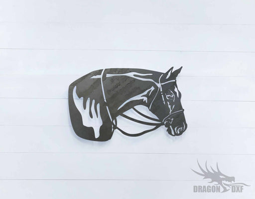 Horse Head 4 - DXF Download