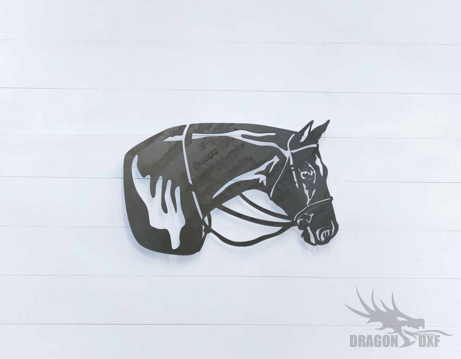 Horse Head 4 - DXF Download