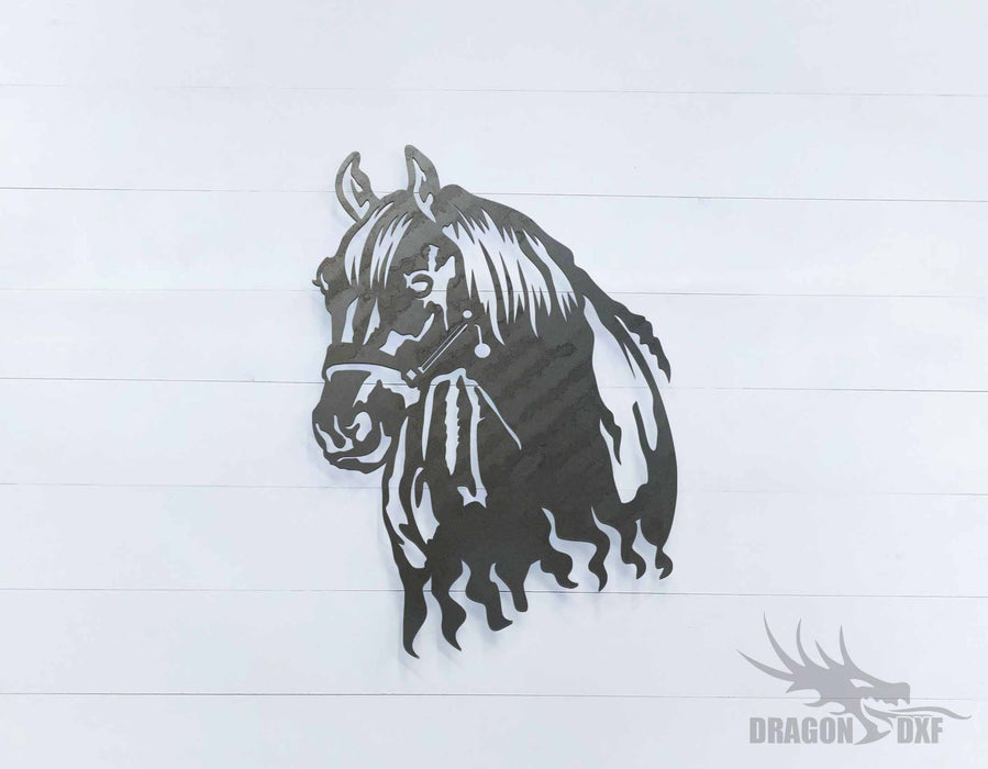 Horse Head 5 - DXF Download
