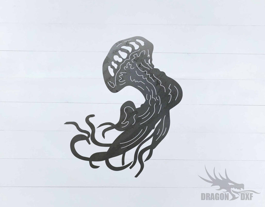 Animal - Jellyfish Design - DXF Download