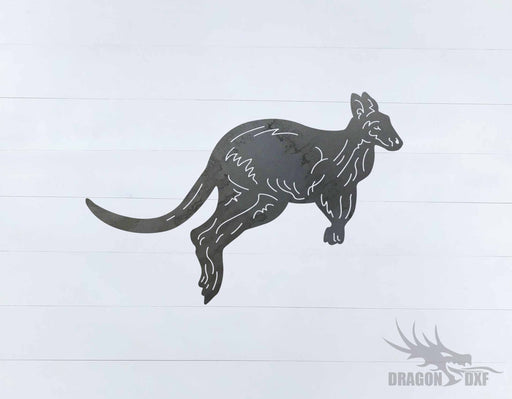 Animal - Kangaroo Design - DXF Download