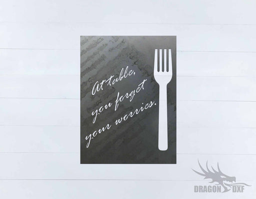 Kitchen Wall Decor 16 -  DXF Download