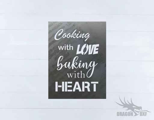 Kitchen Wall Decor 17 -  DXF Download