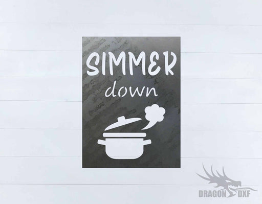 Kitchen Wall Decor 22 -  DXF Download