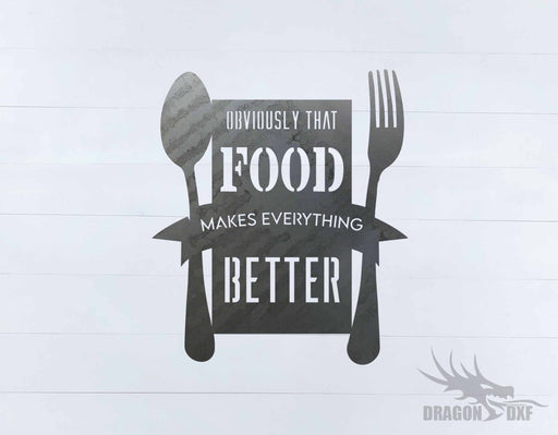 Kitchen Wall Decor 30 -  DXF Download