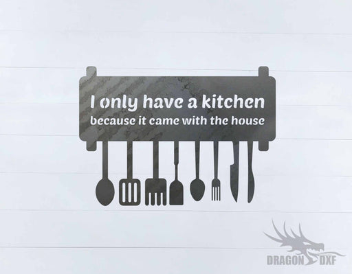 Kitchen Wall Decor 6 -  DXF Download