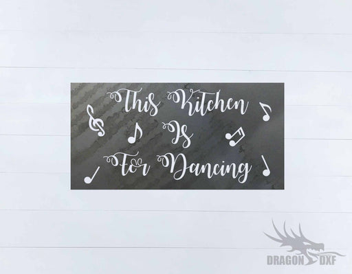 Kitchen Wall Decor 7 -  DXF Download