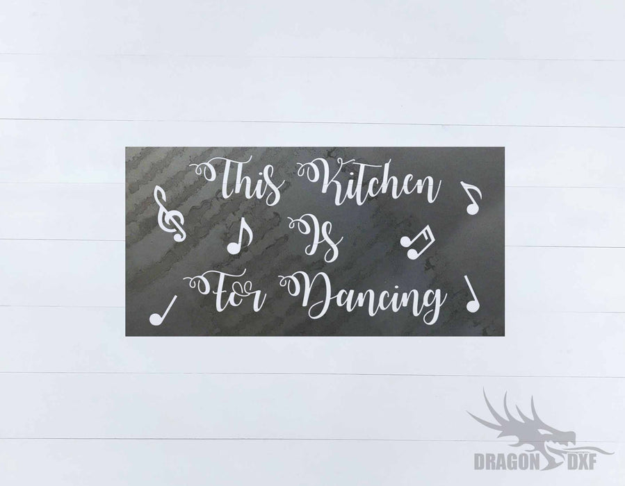 Kitchen Wall Decor 7 -  DXF Download