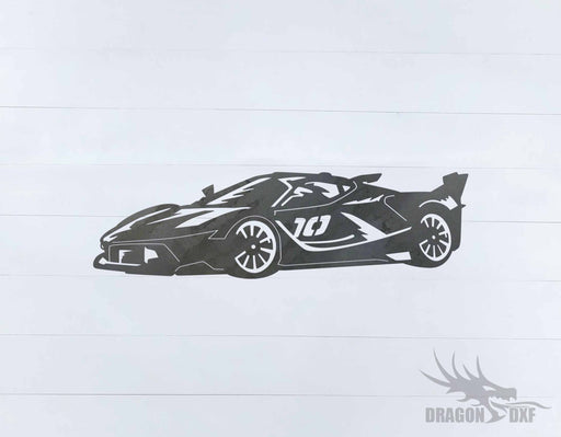 Top Car Design - LaFerrari FXX - DXF Download