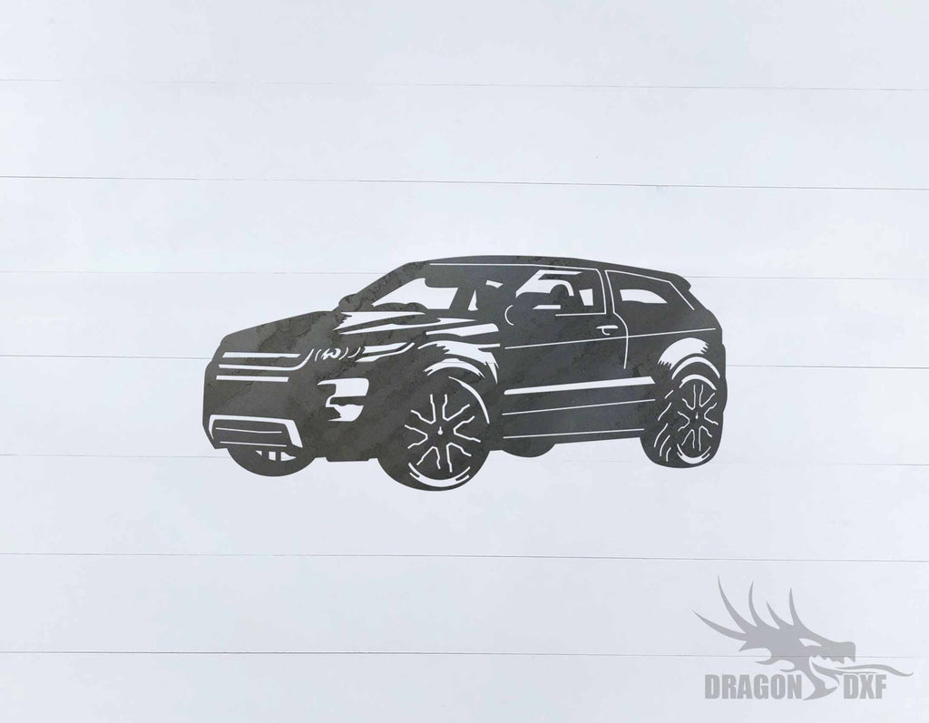 Range Rover Car Dxf Top Car Design - Land Rover - DXF Download — DragonDXF