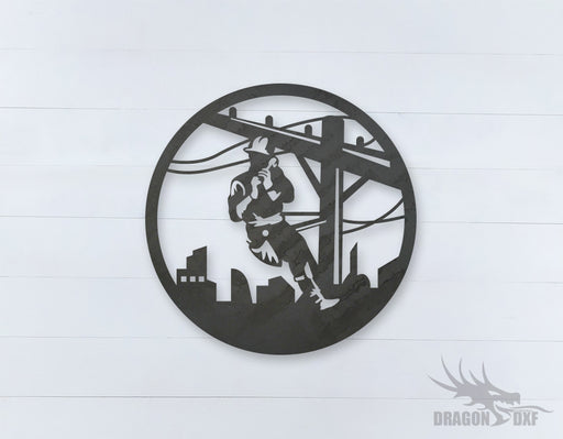 Lineman Design 1 - DXF Download