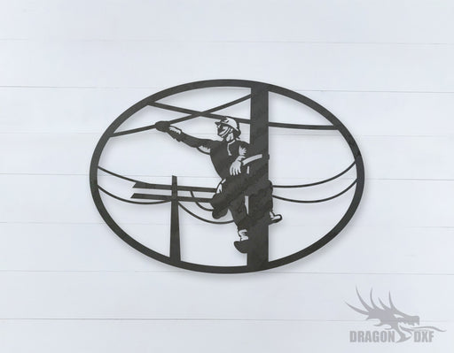 Lineman Design 4 - DXF Download