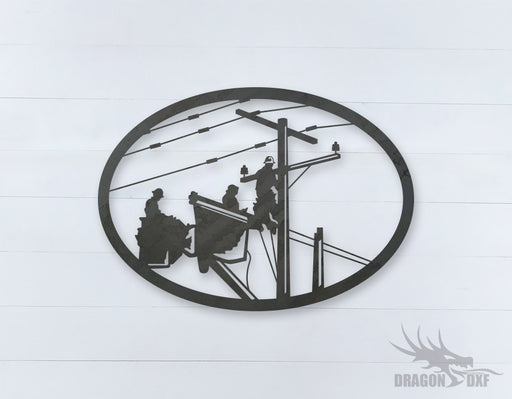 Lineman Design 5 - DXF Download