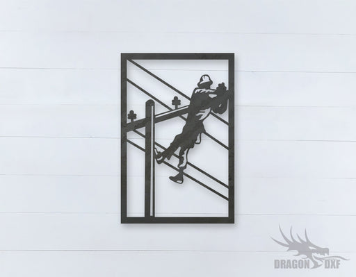 Lineman Design 8 - DXF Download