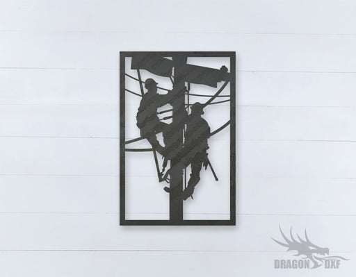 Lineman Design 9 - DXF Download