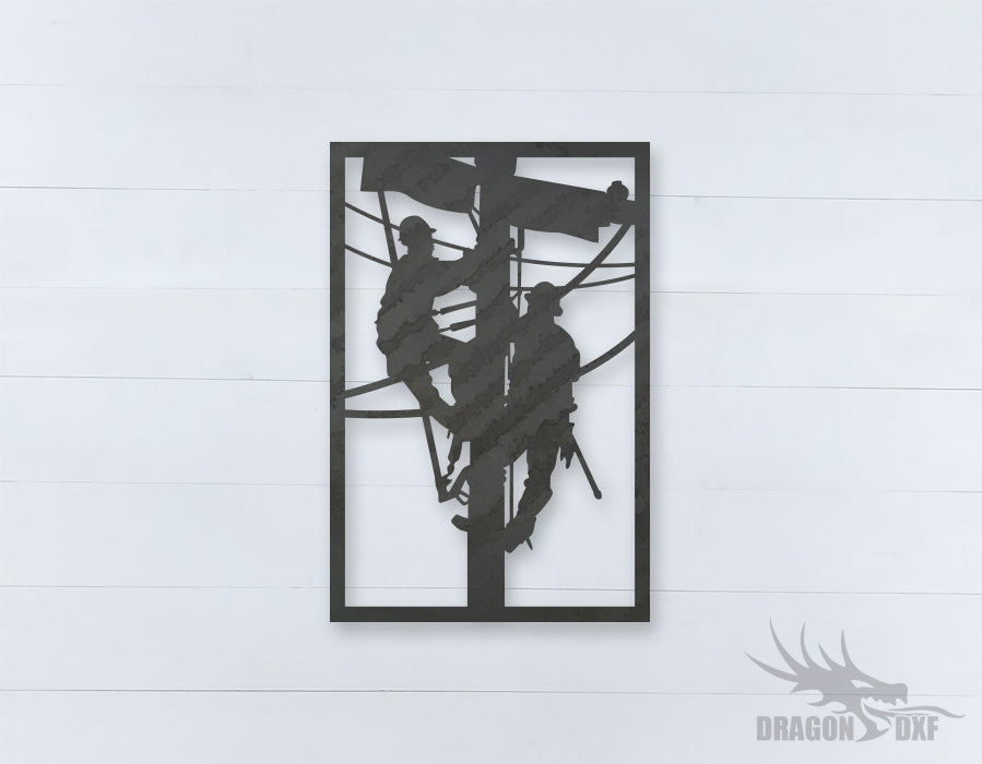 Lineman Design 9 - DXF Download