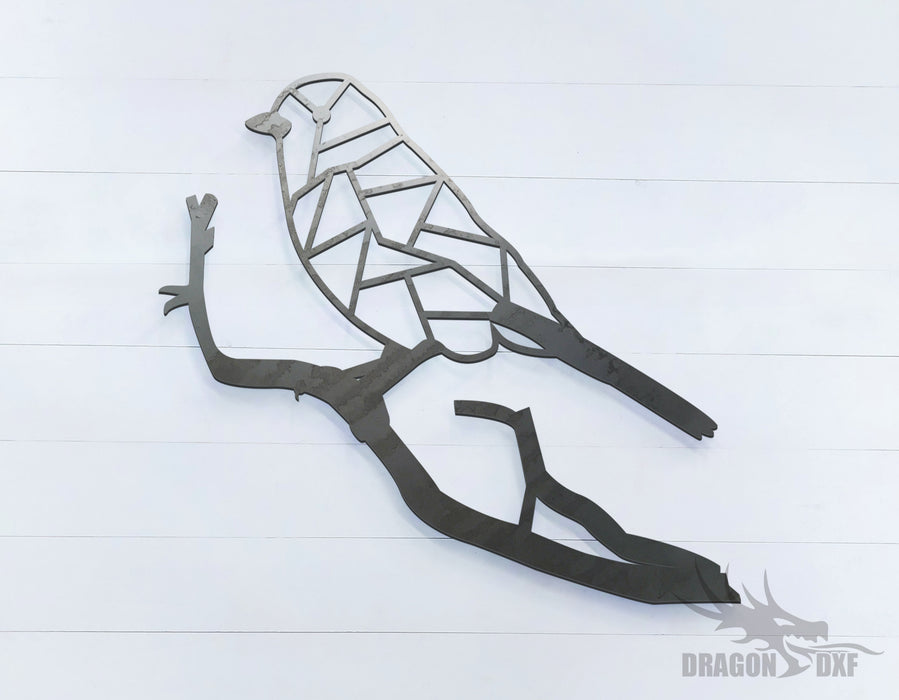 Love Bird - Geometric - Deco - Animals -  DXF Download