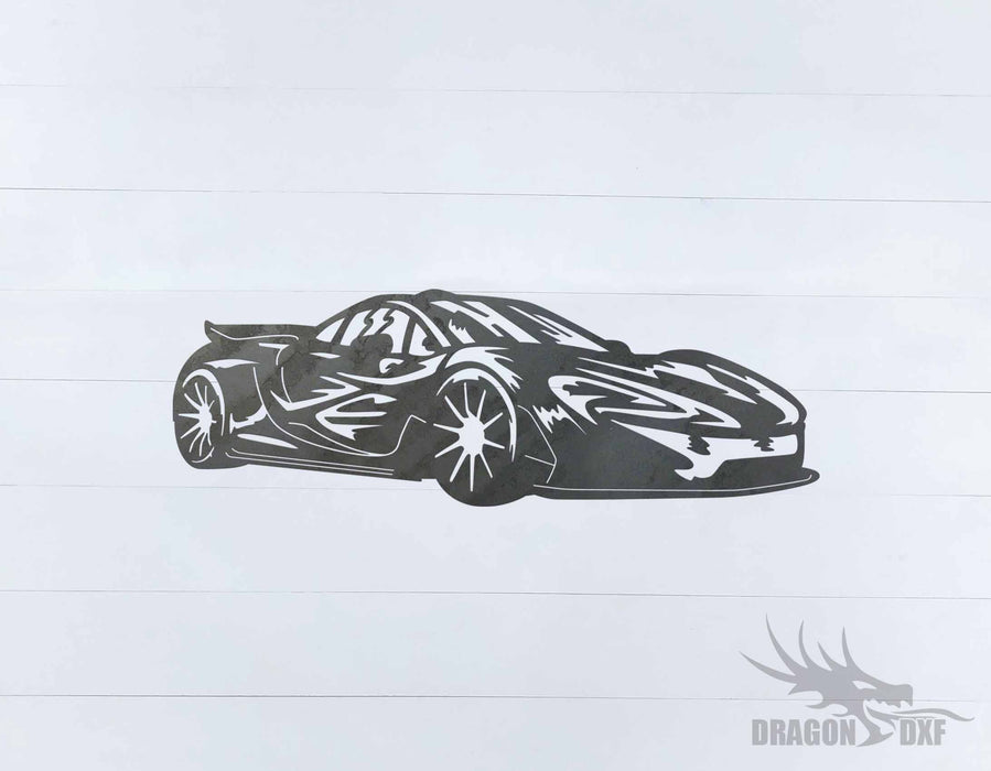 Top Car Design - Mclaren P1 - DXF Download