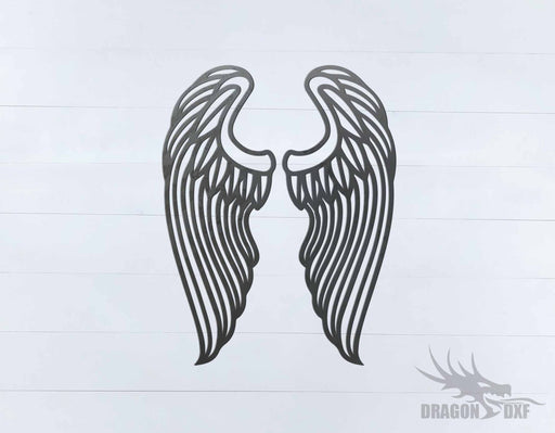 Memorial Wings Design 15 -  DXF Download