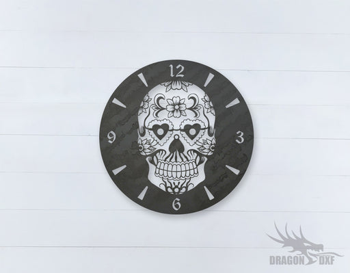 Mexican Clock Design 1  - DXF Download