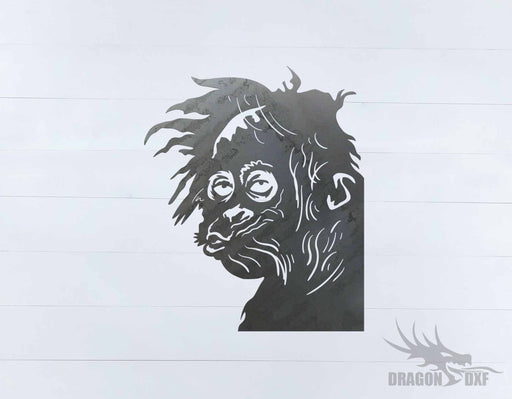 Animal - Monkey 2 Design - DXF Download