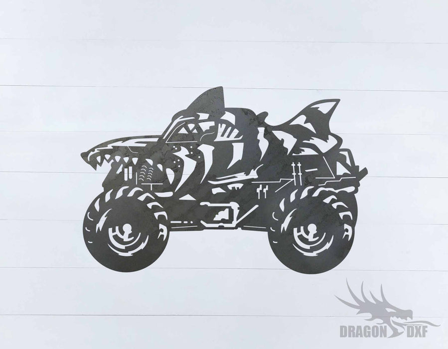 Monster Truck Design 13 - DXF Download