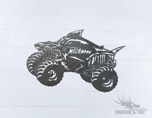 Monster Truck Design 14 - DXF Download