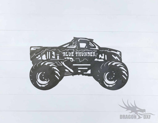 Monster Truck Design 15 - DXF Download