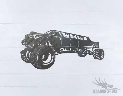 Monster Truck Design 17 - DXF Download