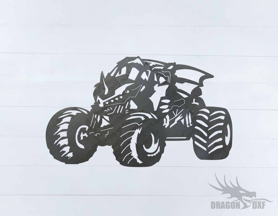 Monster Truck Design 18 - DXF Download