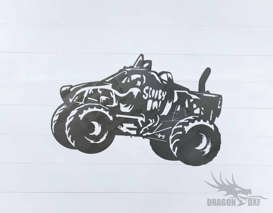 Monster Truck Design 21 - DXF Download