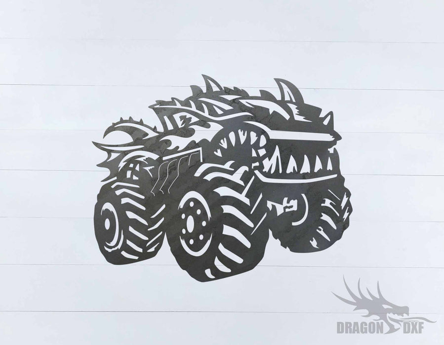 Monster Truck Design 24 - DXF Download