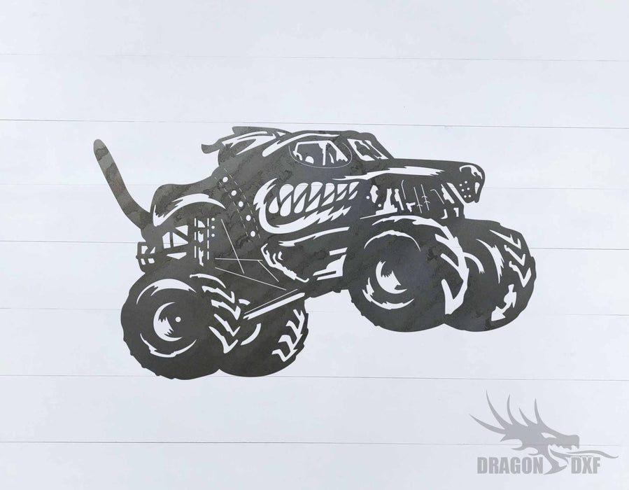Monster Truck Design 25 - DXF Download
