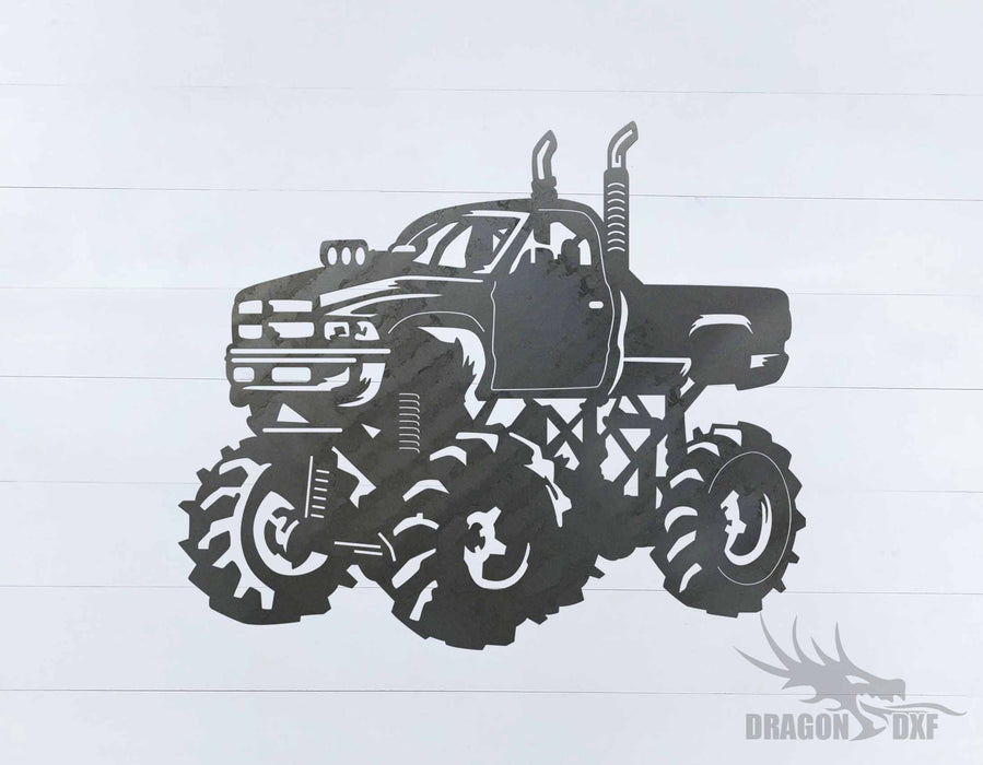 Monster Truck Design 27 - DXF Download