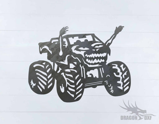 Monster Truck Design 28 - DXF Download