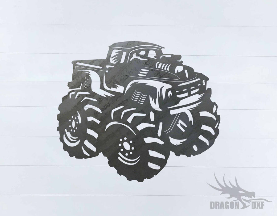 Monster Truck Design 29 - DXF Download