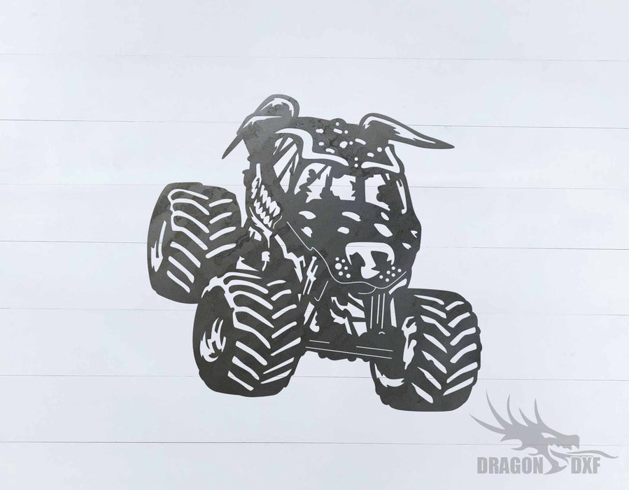 Monster Truck Design 4 - DXF Download