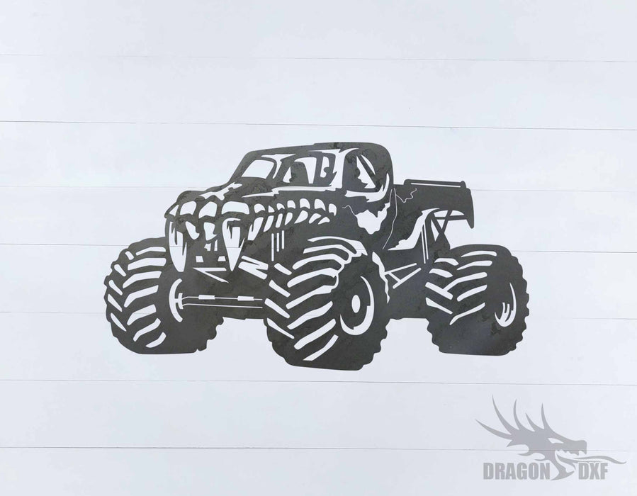 Monster Truck Design 5 - DXF Download