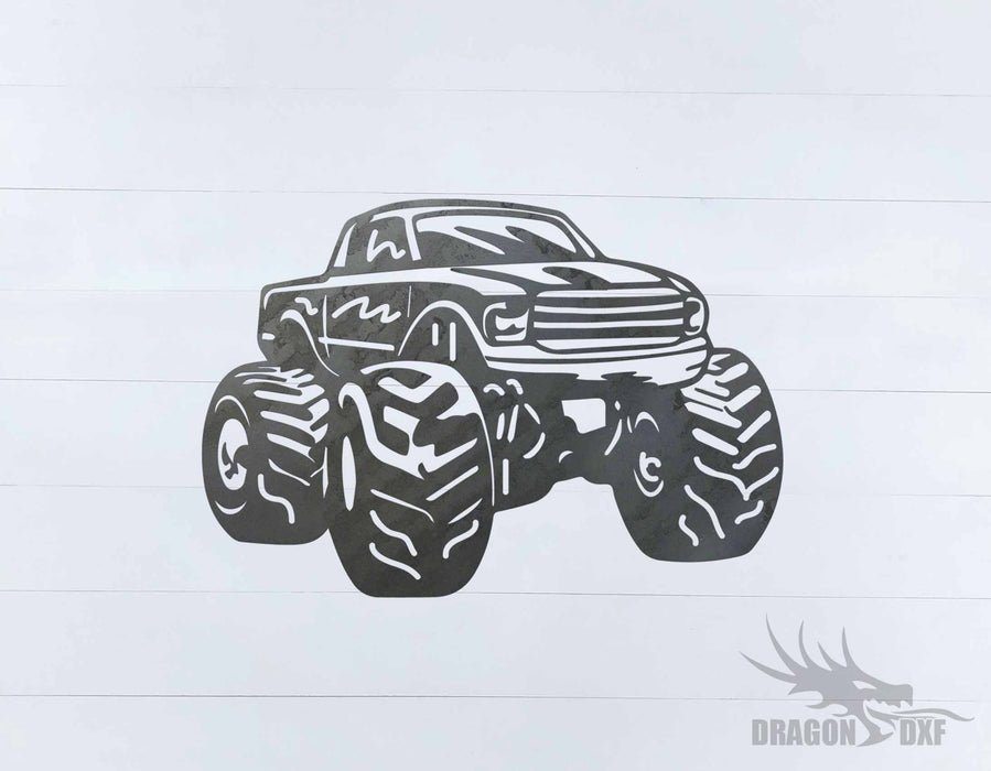 Monster Truck Design 6 - DXF Download