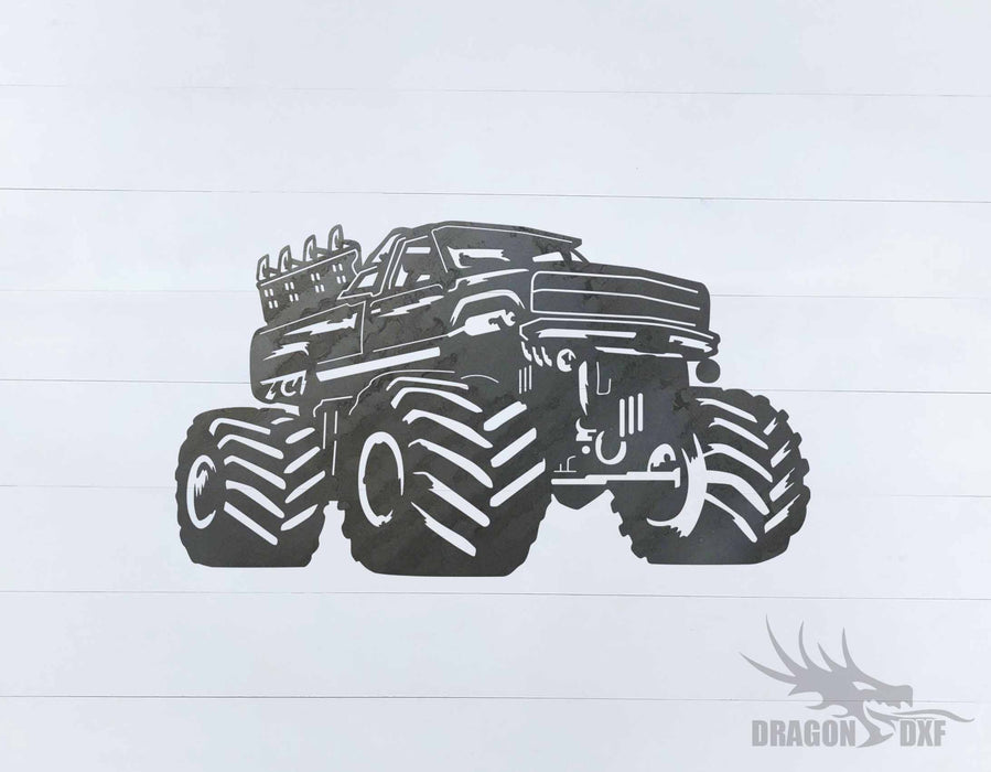 Monster Truck Design 7 - DXF Download