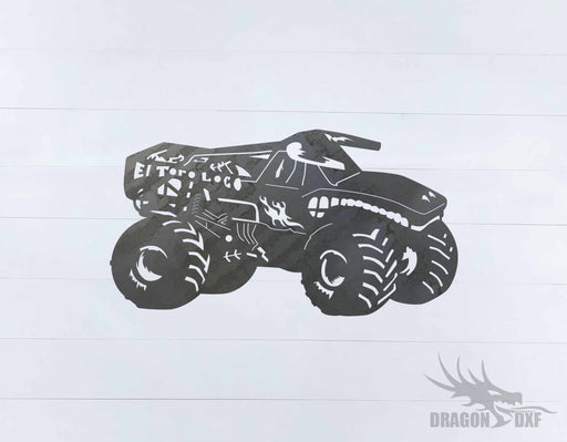 Monster Truck Design 9 - DXF Download