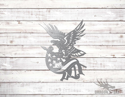 Neo Trad Eagle Design 10  - Plasma Laser DXF Cut File